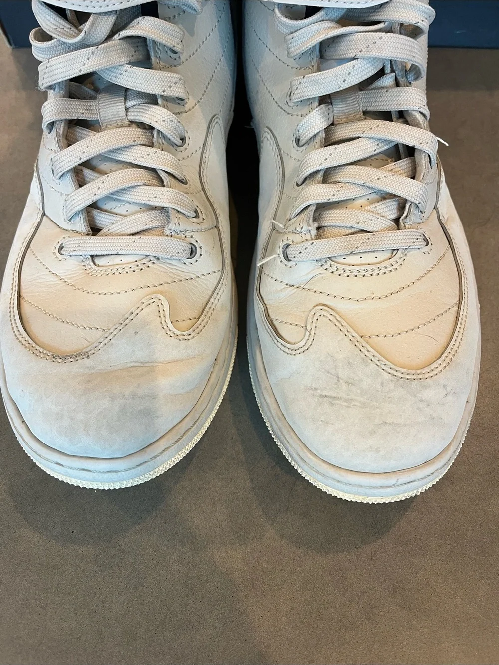 Men’s Jordan KO 23 Leather High Top Lace up Basketball Shoes Size 12